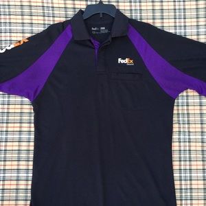 FedEx Work Delivery Employee Polo shirt size L